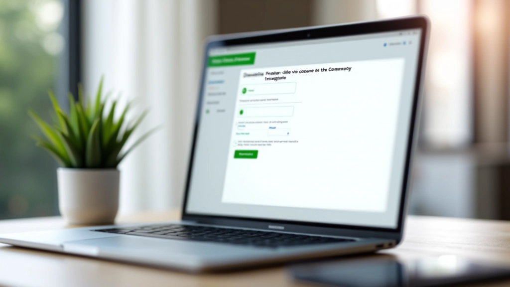 Laptop scherm toont realtime validatie feedback op een formulier met groene vinkjes